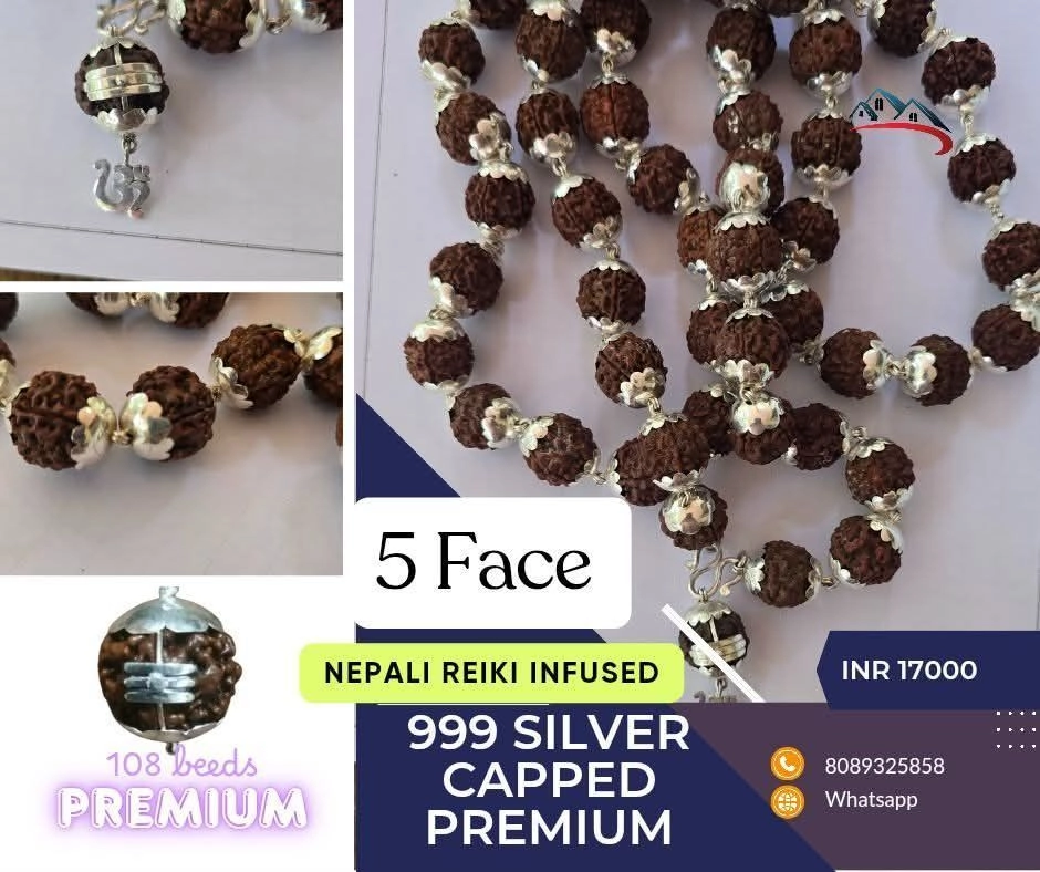 5 Face Rudraksha Mala