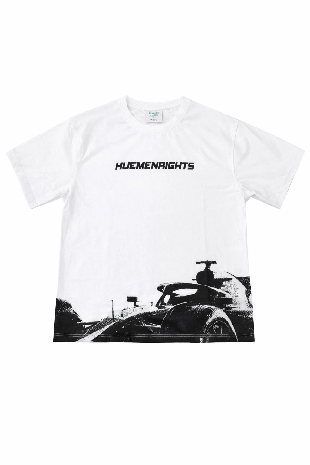 Race Craft White Oversized Tee