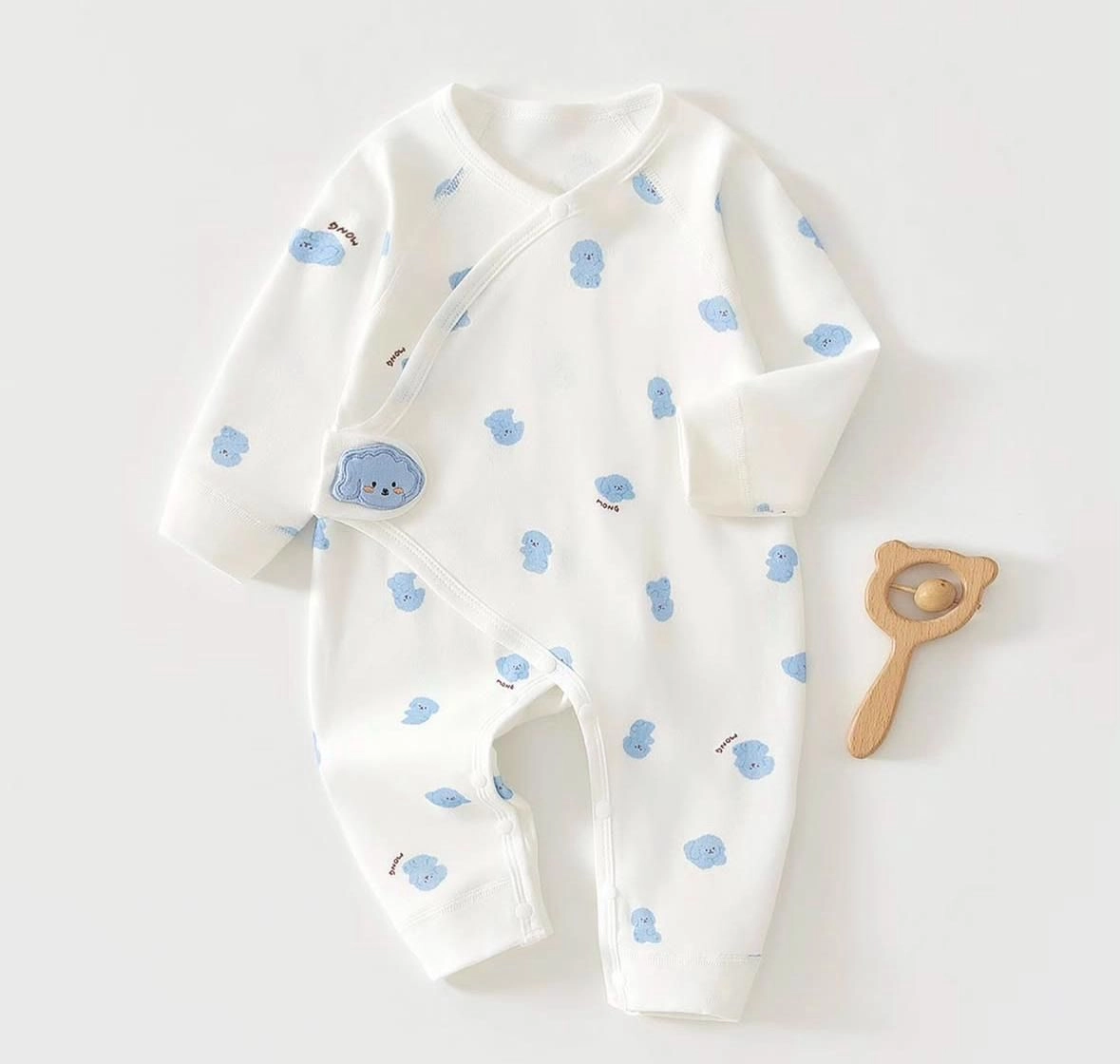Organic Cotton Kimono Romper