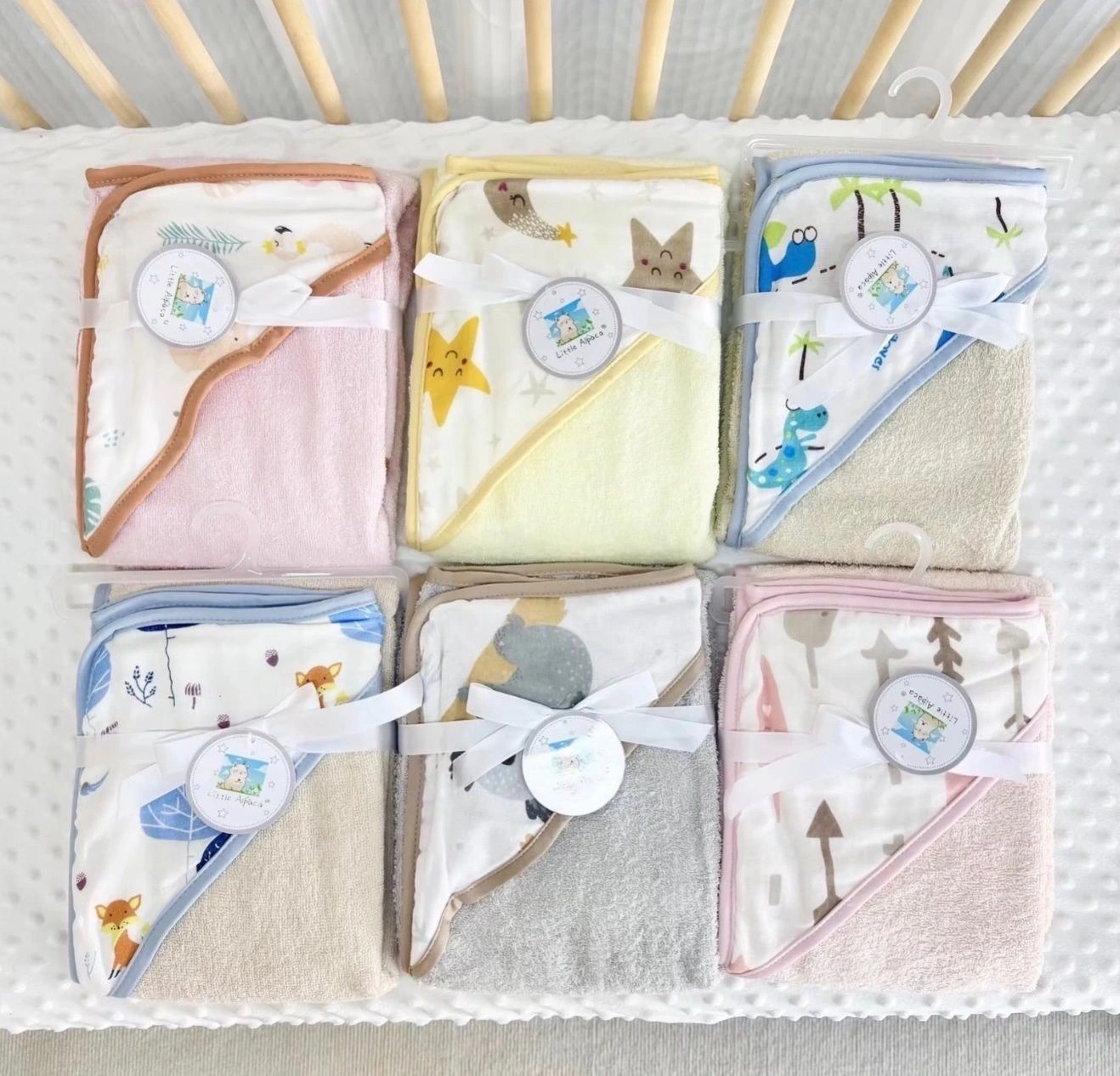 Baby Hooded Bath Towel - Pink