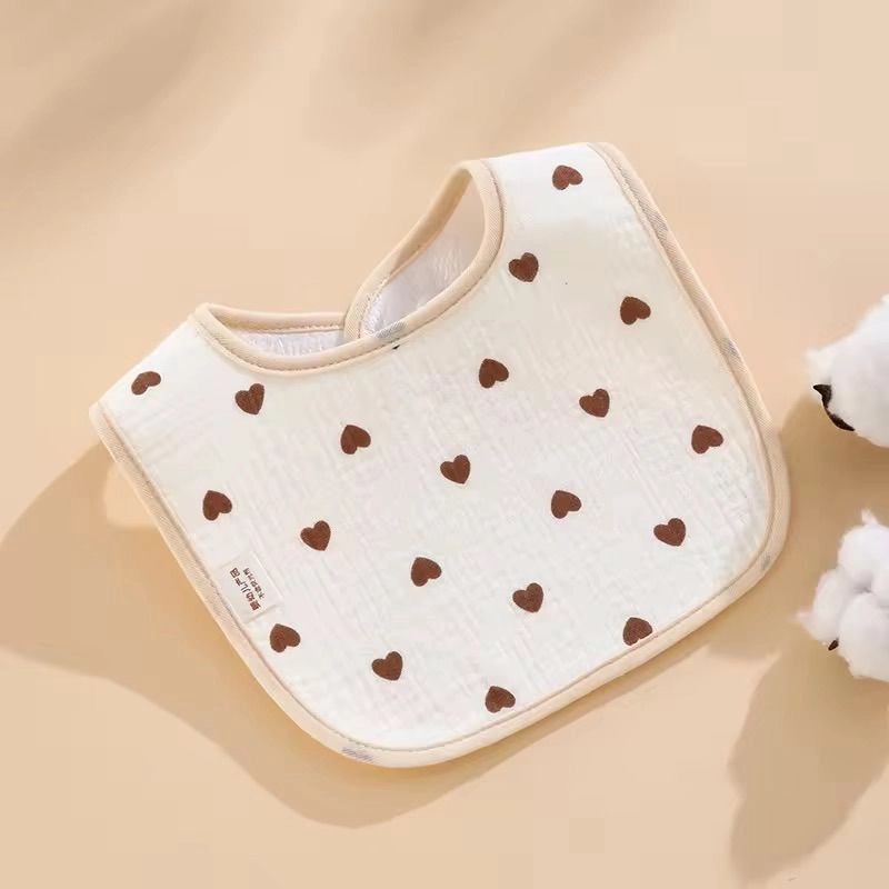 Premium Muslin Waterproof Bib