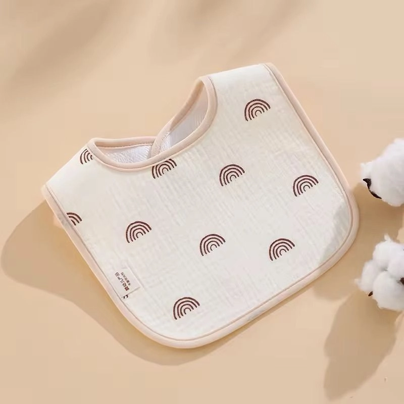 Premium Muslin Waterproof Bib