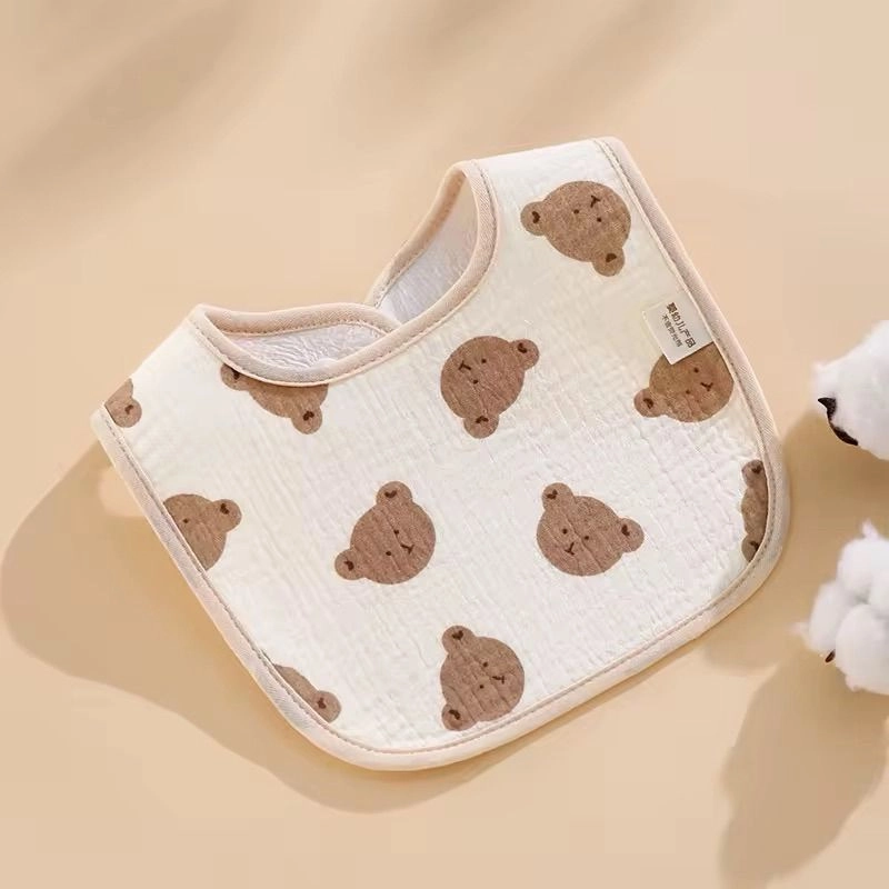Premium Muslin Waterproof Bib