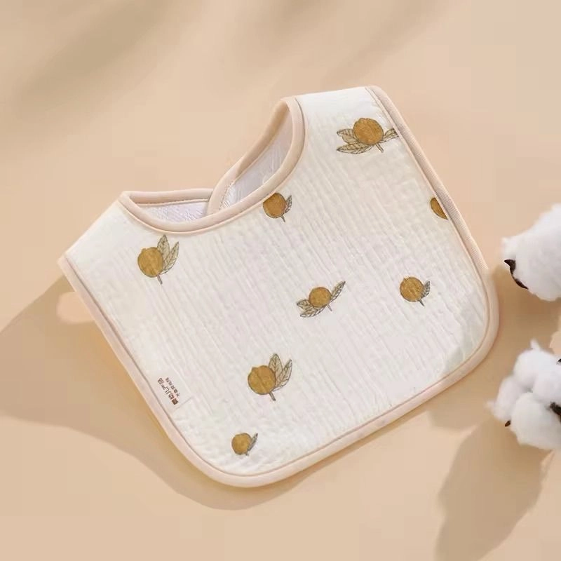 Premium Muslin Waterproof Bib