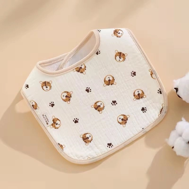 Premium Muslin Waterproof Bib