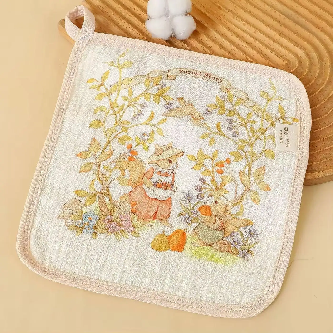 Muslin Face Towel - European American Style