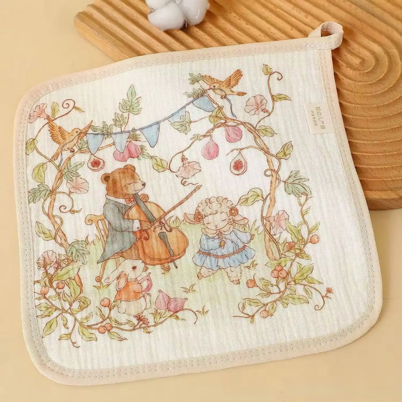 Muslin Face Towel - European American Style