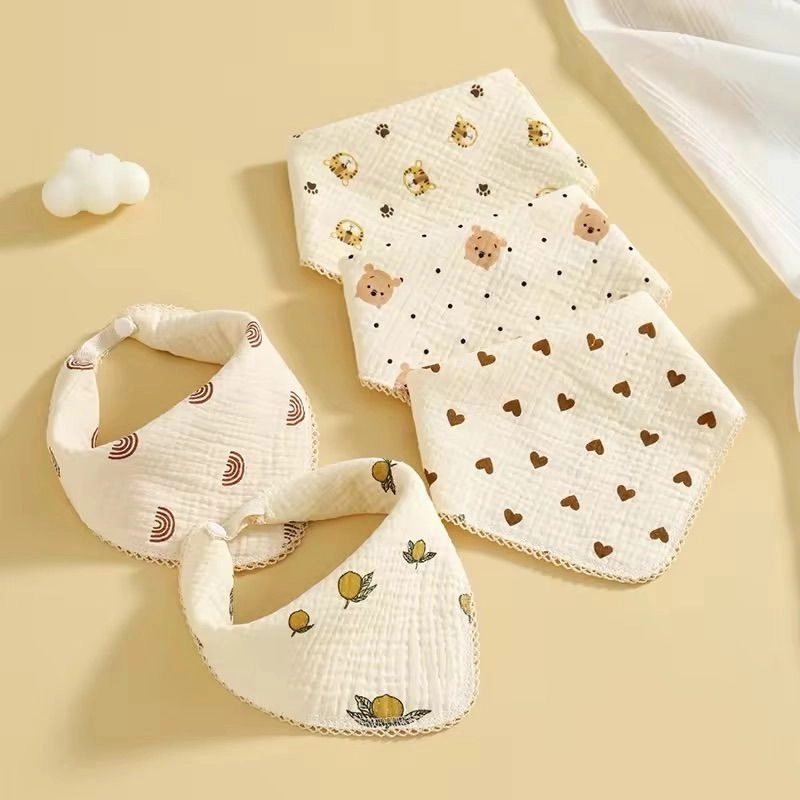 Muslin Face Towel Cum Bib