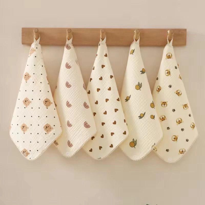 Muslin Face Towel Cum Bib