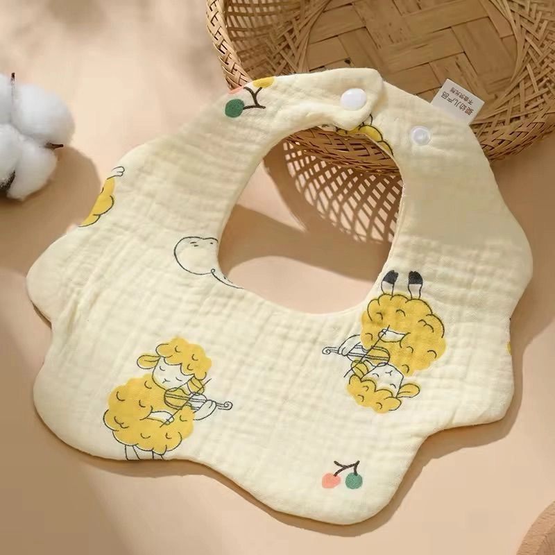 Muslin Bib - Curved