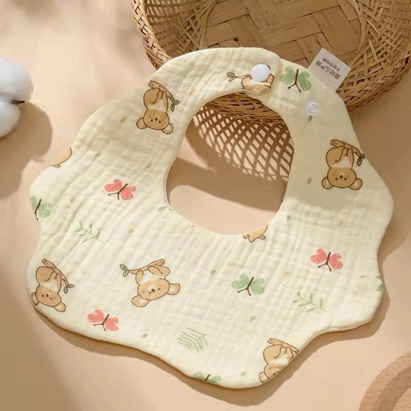 Muslin Bib - Curved