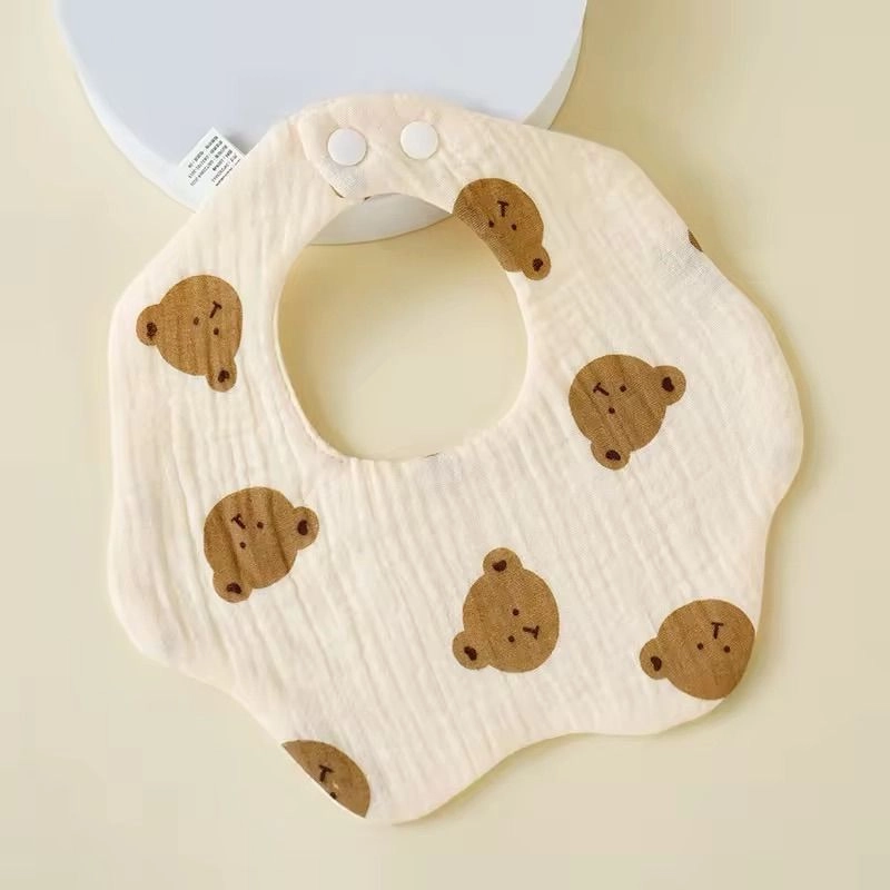 Muslin Bib - Curved