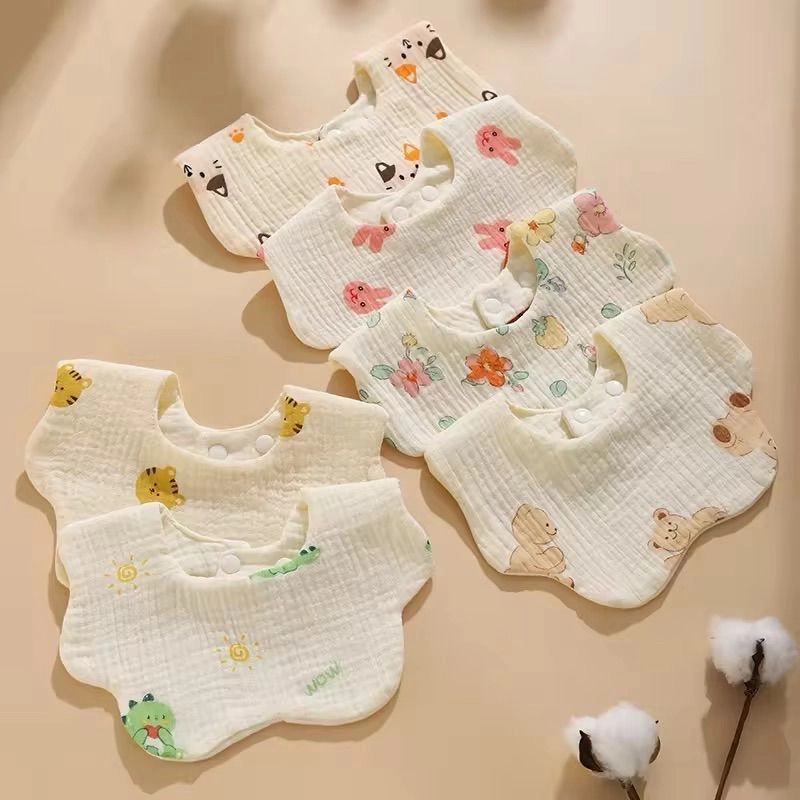 Muslin Bib - Curved