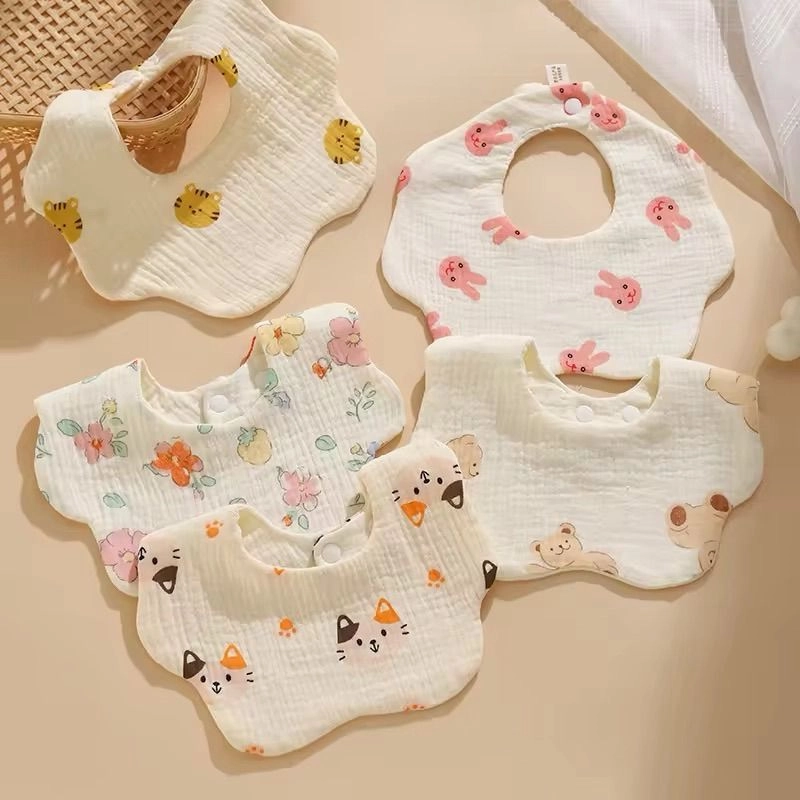 Muslin Bib - Curved