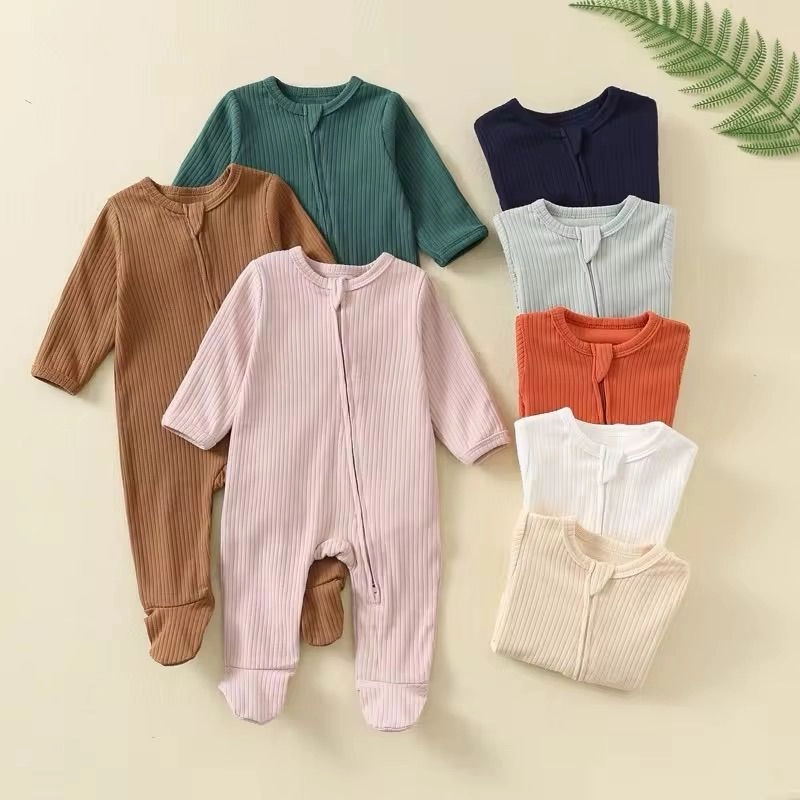 Newborn Premium Ribbed Sleepsuit