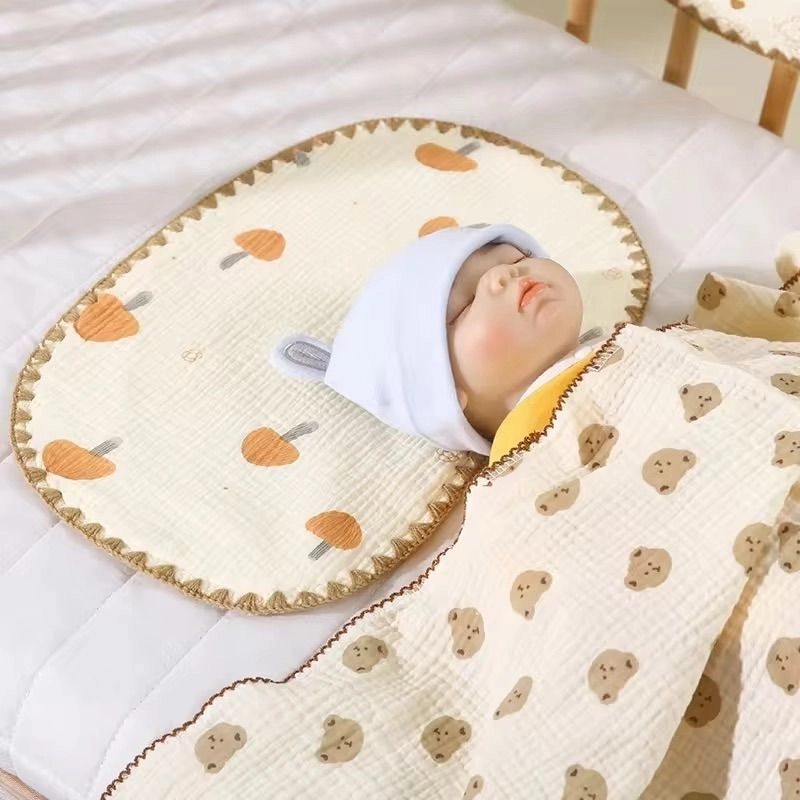 8-Layer Muslin Pillow cum Burp Cloth