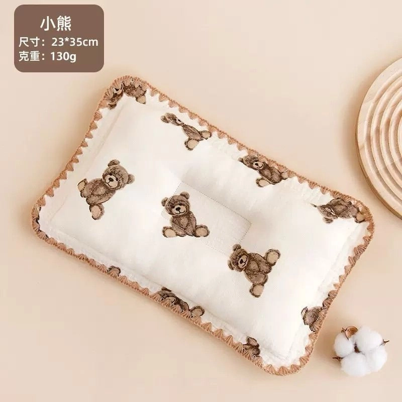 Muslin Baby Head Shaping Pillow 6