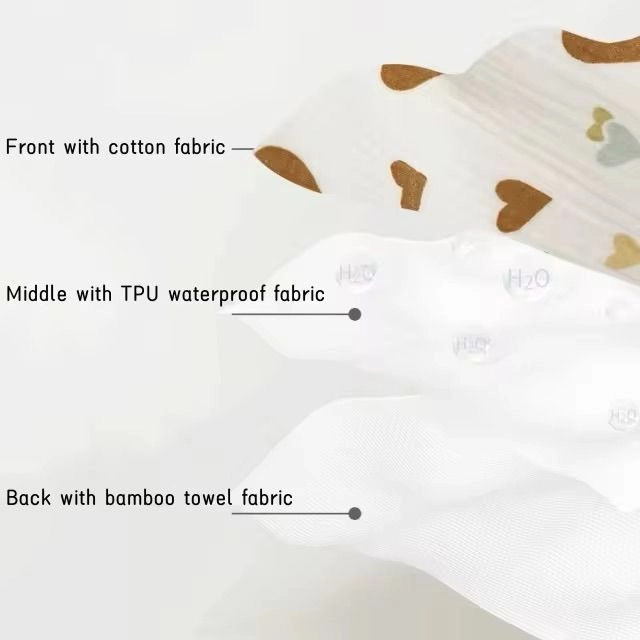 Muslin Waterproof Dry Sheet (50x70cm) 6
