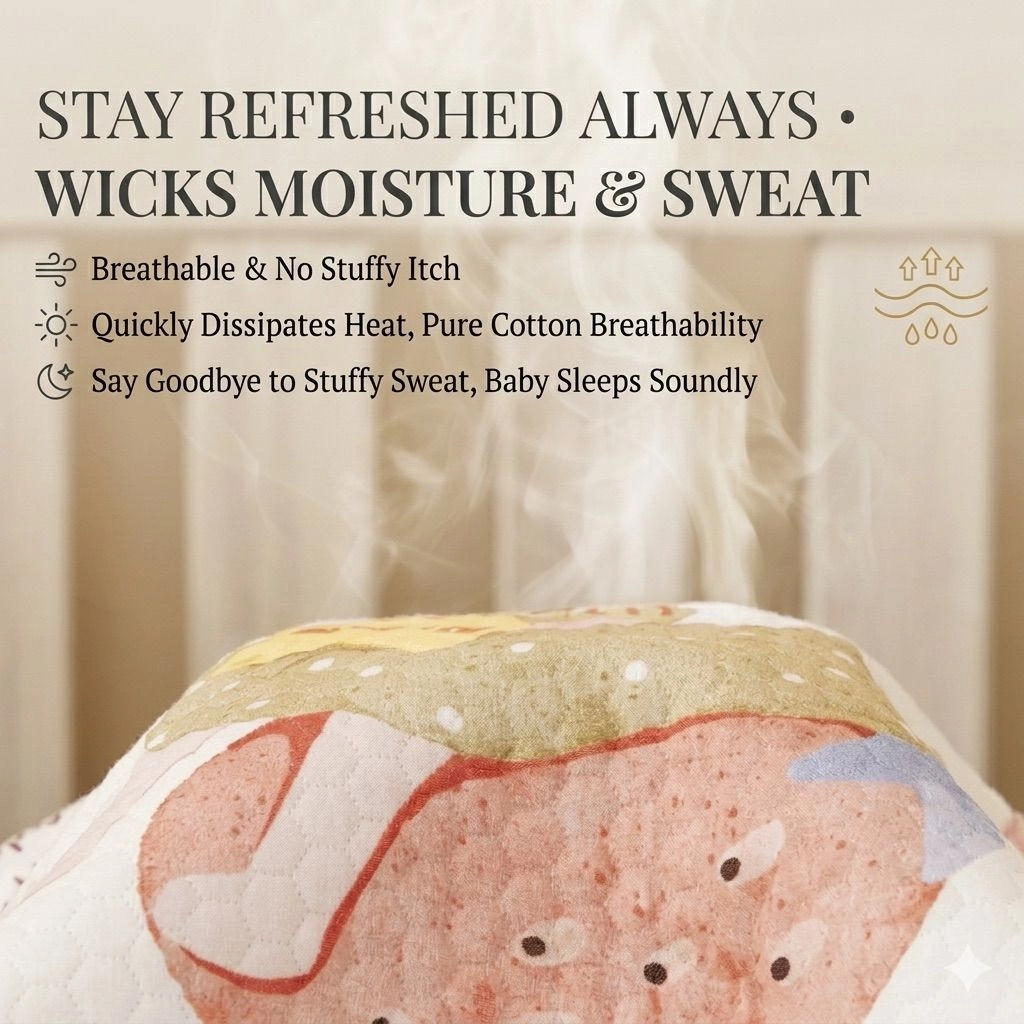 Organic Cotton Dry Sheet (60x90cm) 5