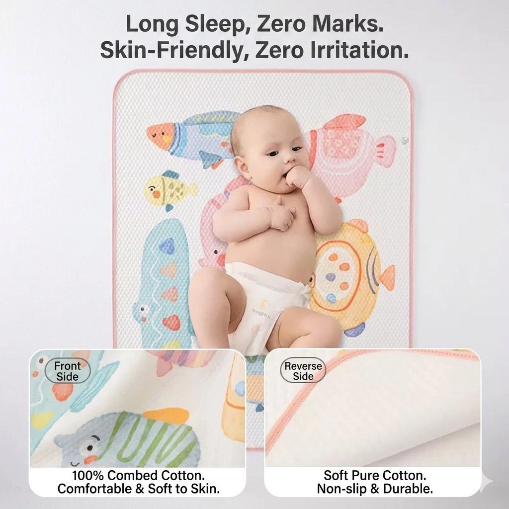 Organic Cotton Dry Sheet (50x70cm) 6