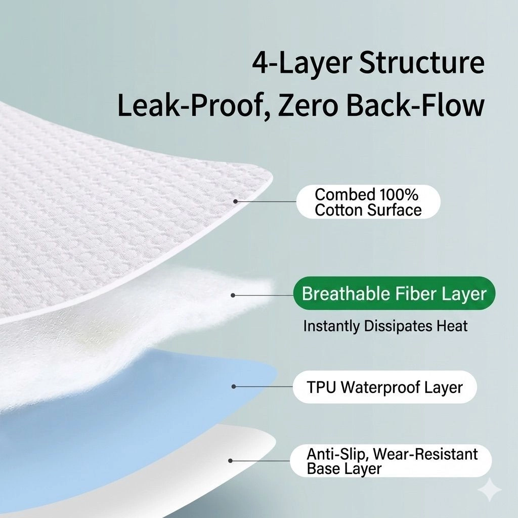 Organic Cotton Dry Sheet (60x90cm) 2