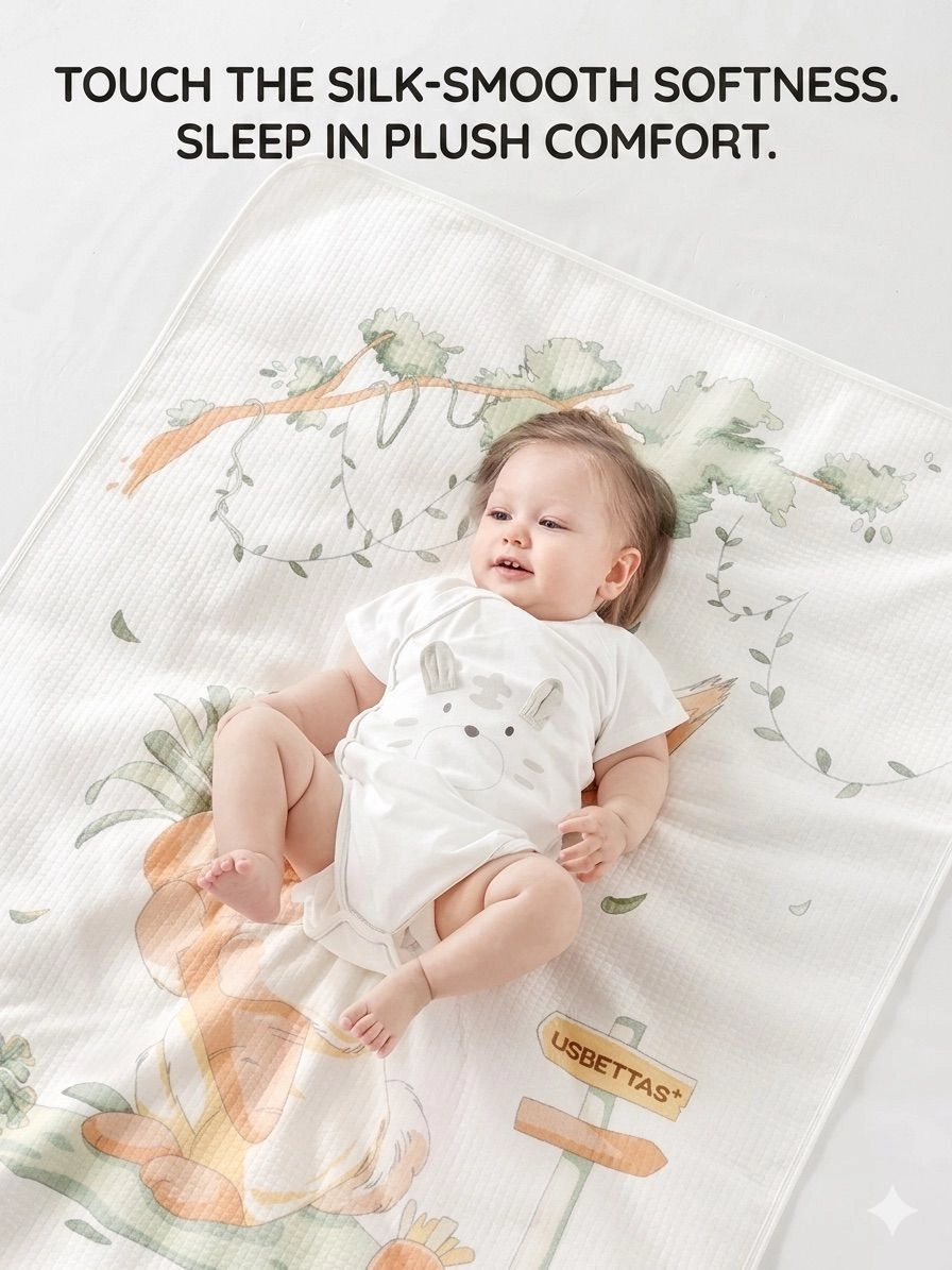 Organic Cotton Dry Sheet (60x90cm) 1