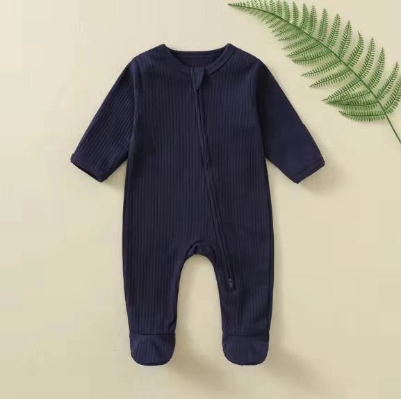Newborn Premium Ribbed Sleepsuit 3