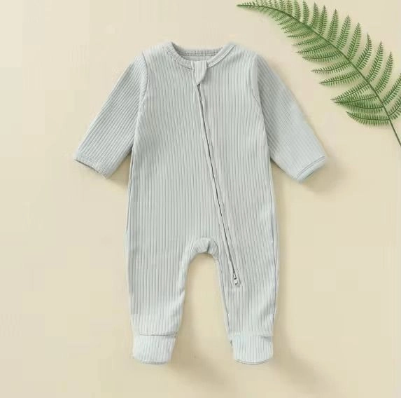 Newborn Premium Ribbed Sleepsuit 4