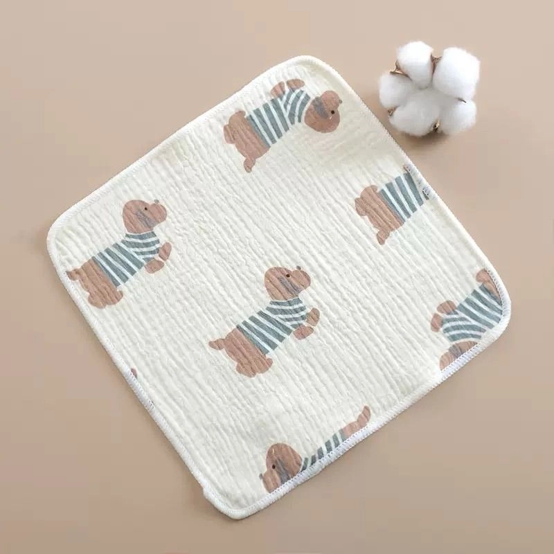 Muslin Face Towel 5
