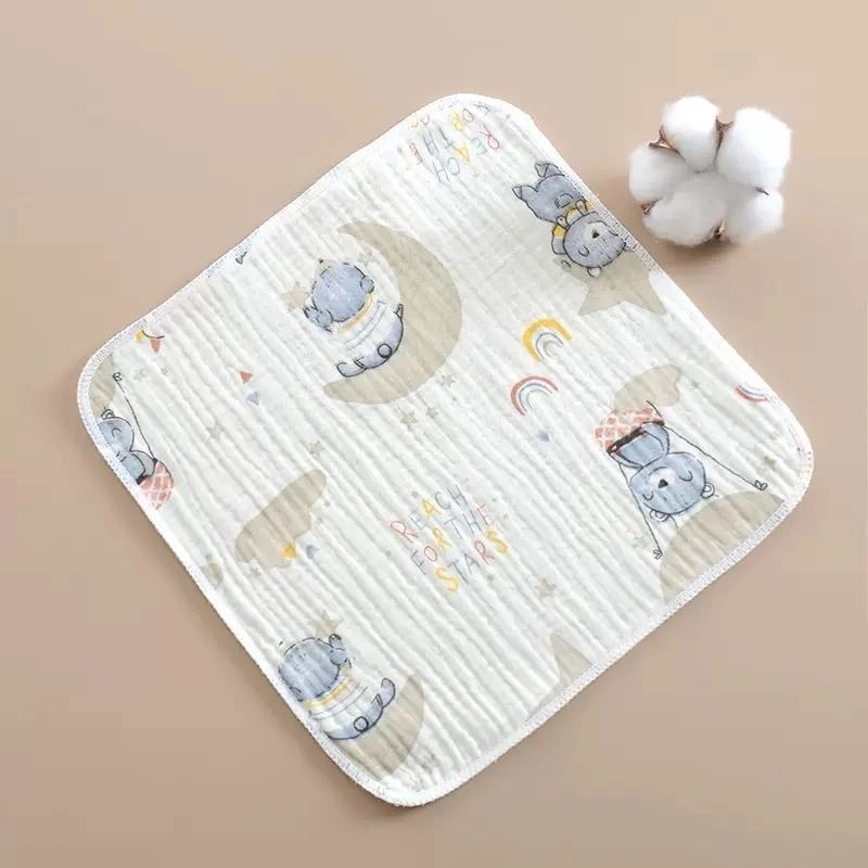 Muslin Face Towel 4