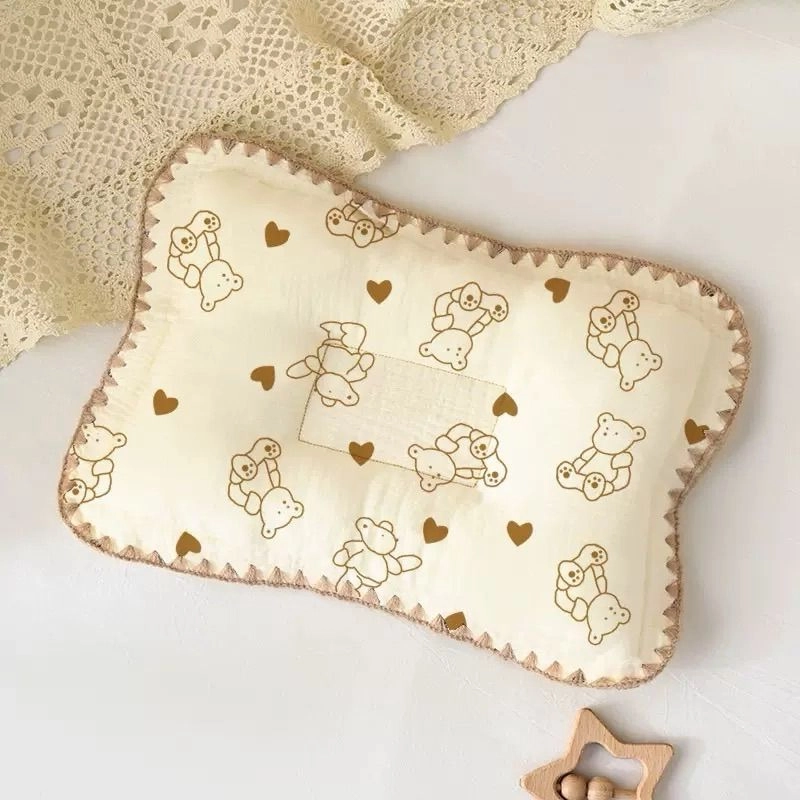 Muslin Baby Head Shaping Pillow 5