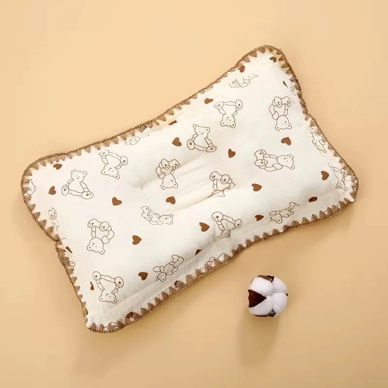 Muslin Baby Head Shaping Pillow 3