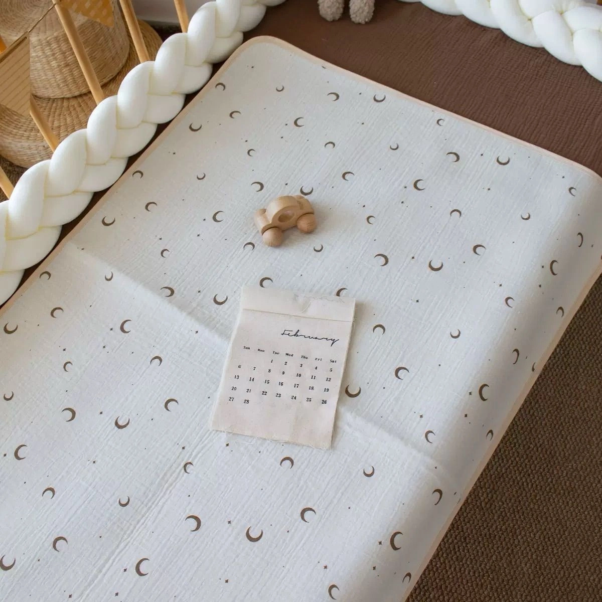 Muslin Waterproof Dry Sheet - Small 8