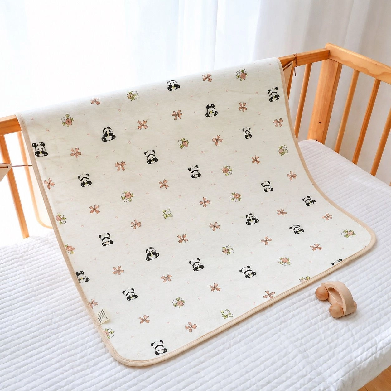 Muslin Waterproof Dry Sheet -Large