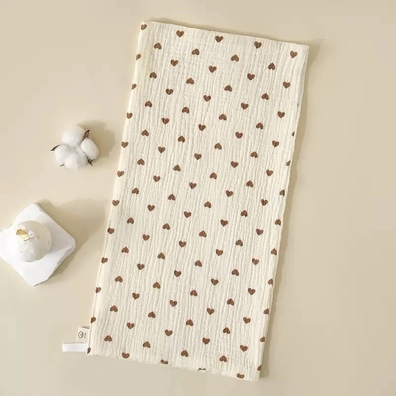 Rectangular Muslin Burp Cloth