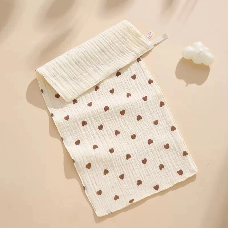 Rectangular Muslin Burp Cloth 3