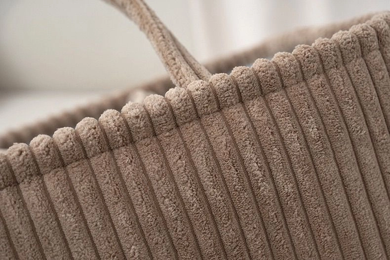Premium Corduroy Tote Diaper Caddy 8
