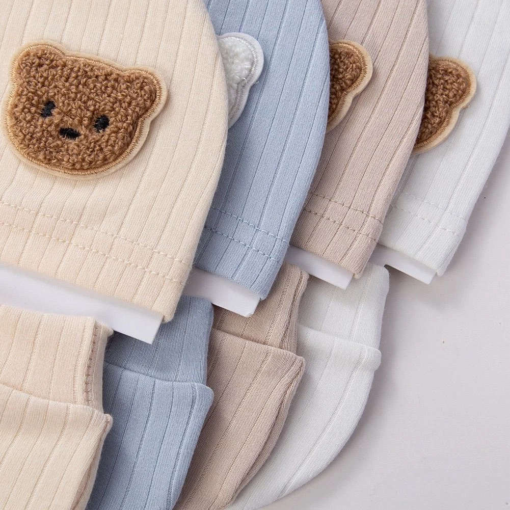 Teddy Beanie & Anti-Scratch Mitten Set 9