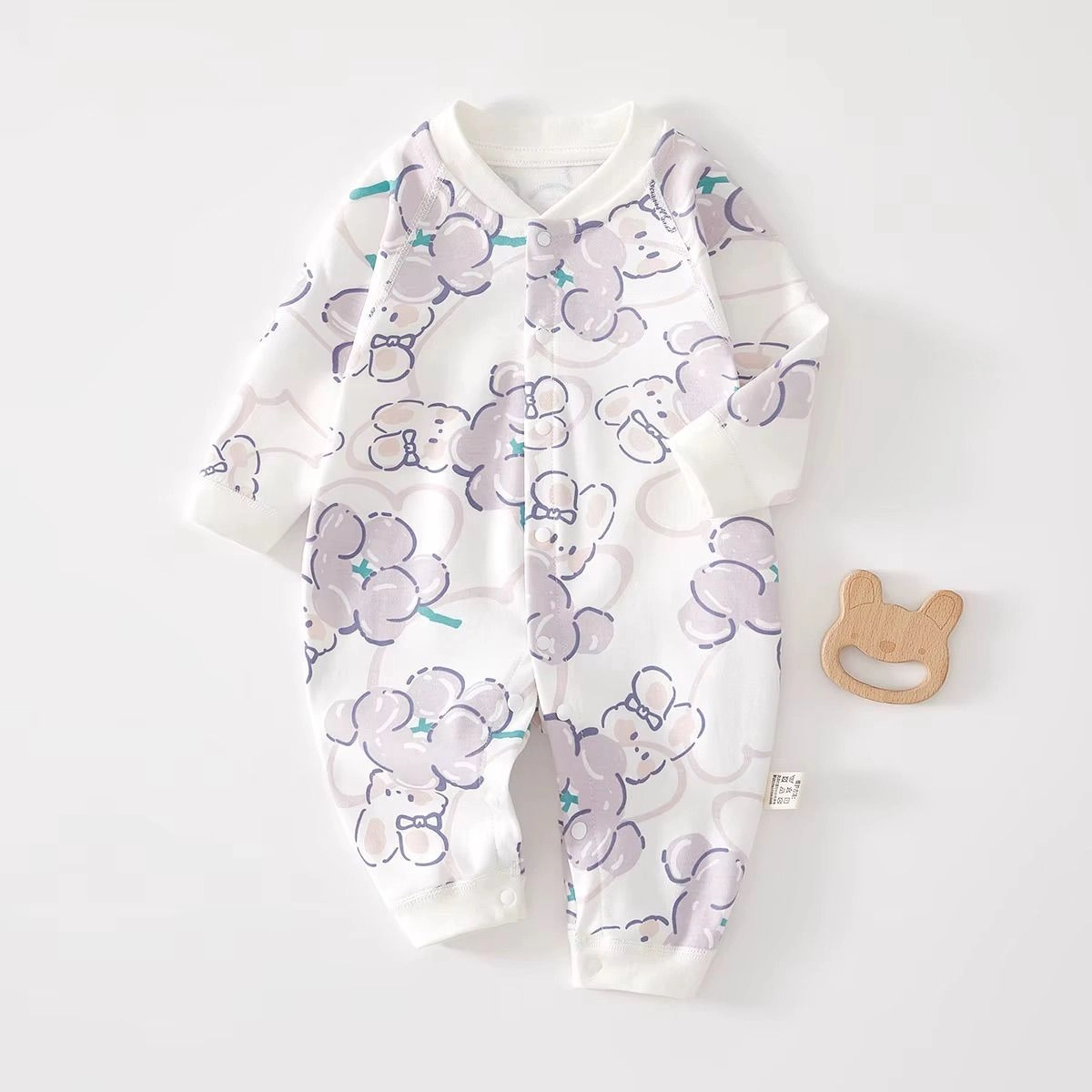 Doodle Print Romper 4