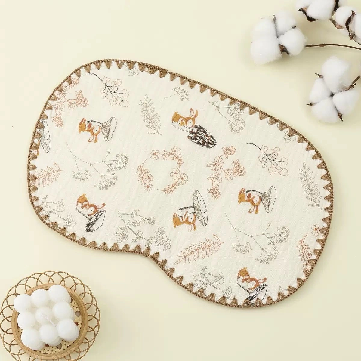 8-Layer Muslin Pillow cum Burp Cloth 3