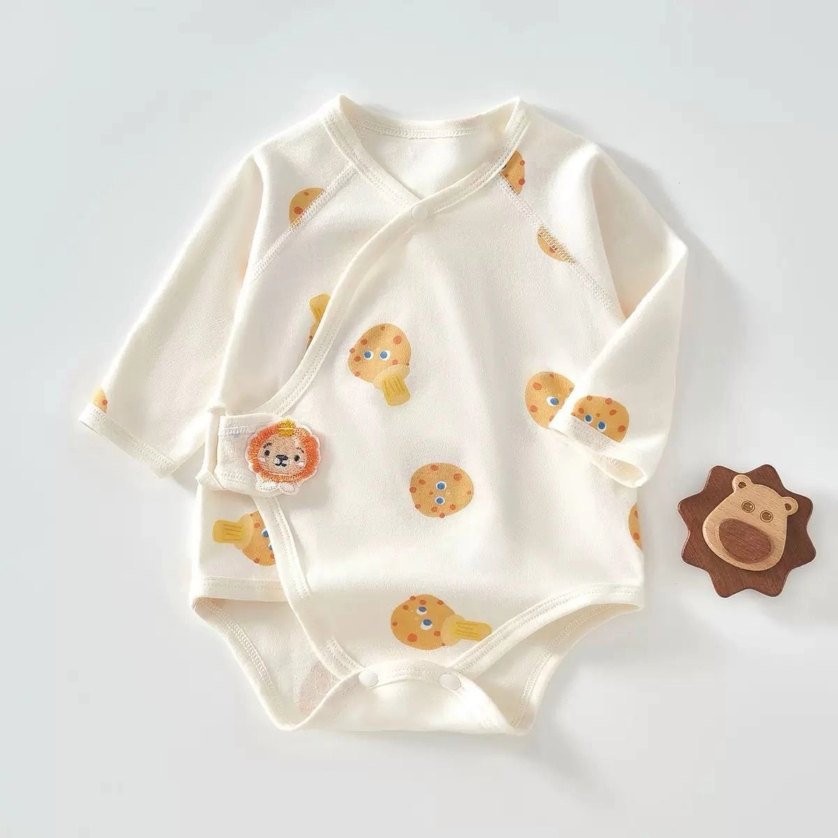Organic Cotton Kimono Onesies 3