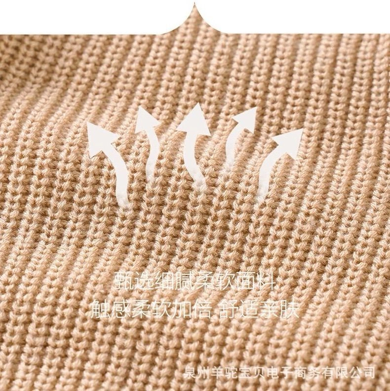 Cable Knit Romper & Bonnet Set 3