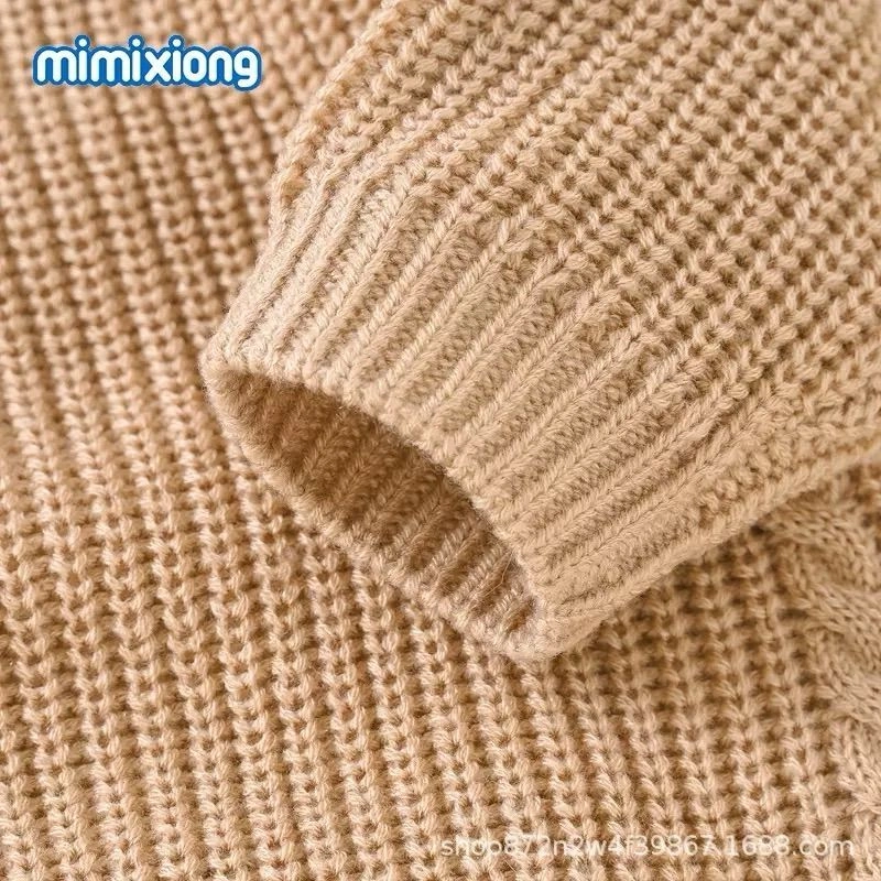 Cable Knit Romper & Bonnet Set 4