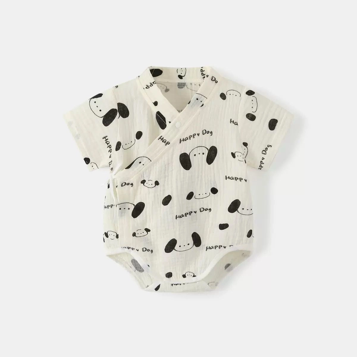 Muslin Short-Sleeve Bodysuit 3
