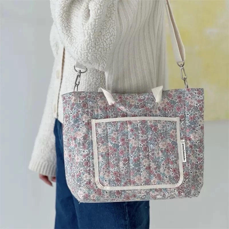 Floral Tote Diaper Bag 2