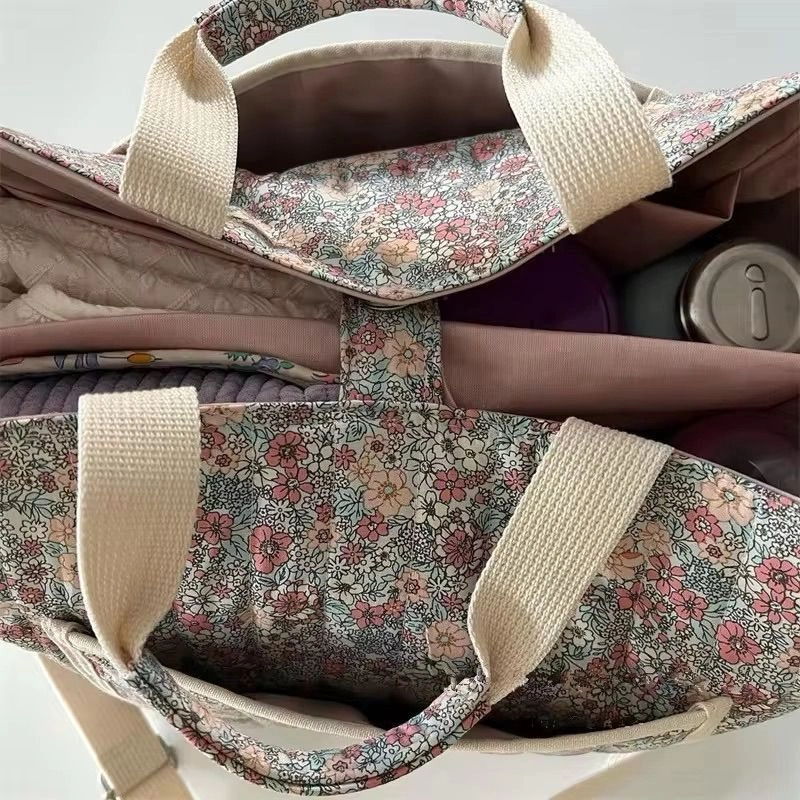 Floral Tote Diaper Bag 6