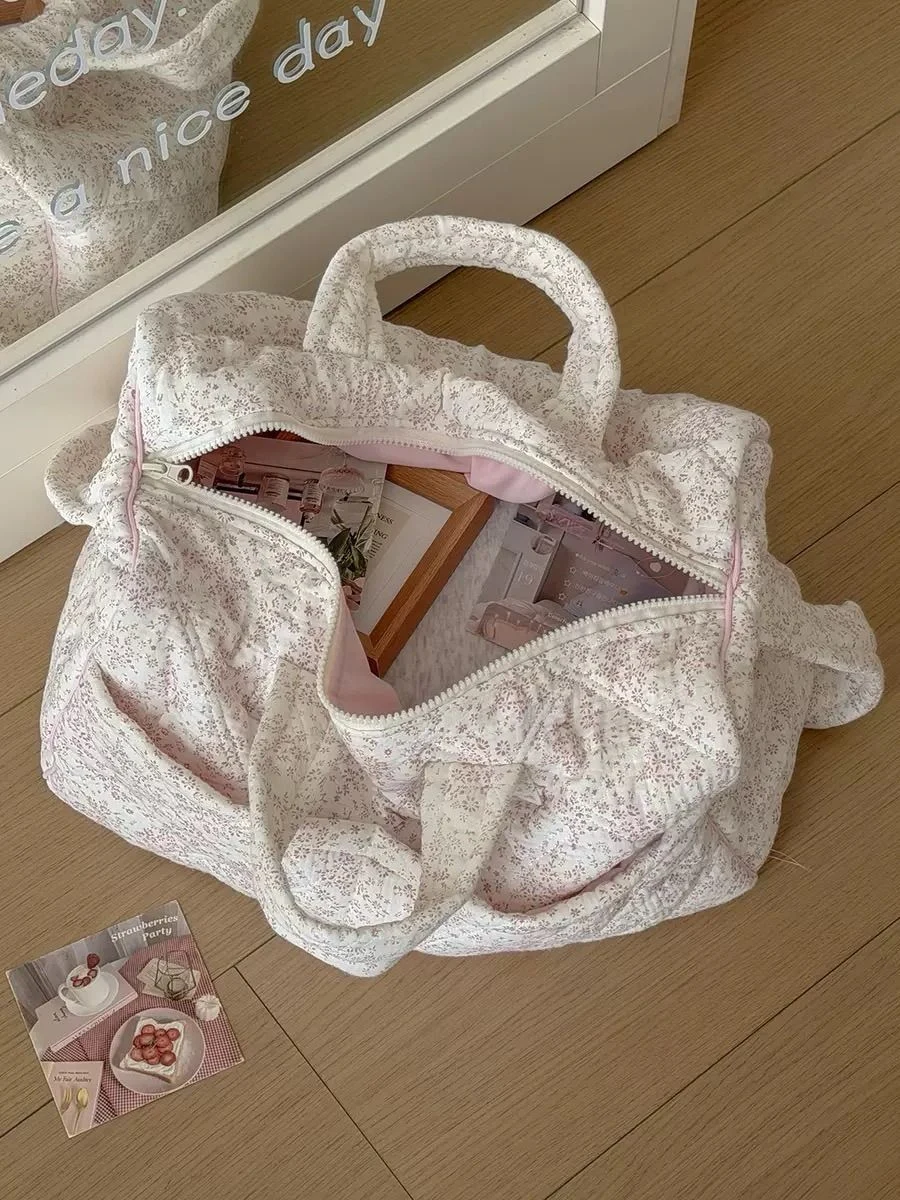 Quilted Duffle Diaper Bag 2