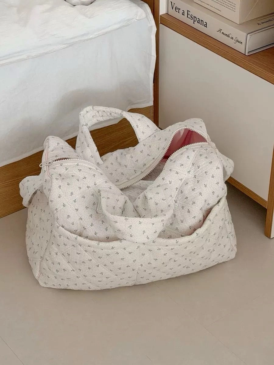 Quilted Duffle Diaper Bag 3