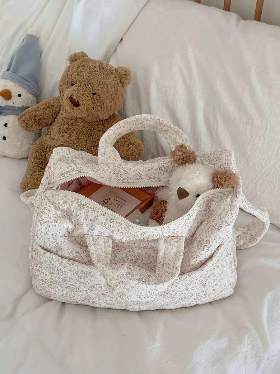 Quilted Duffle Diaper Bag 4