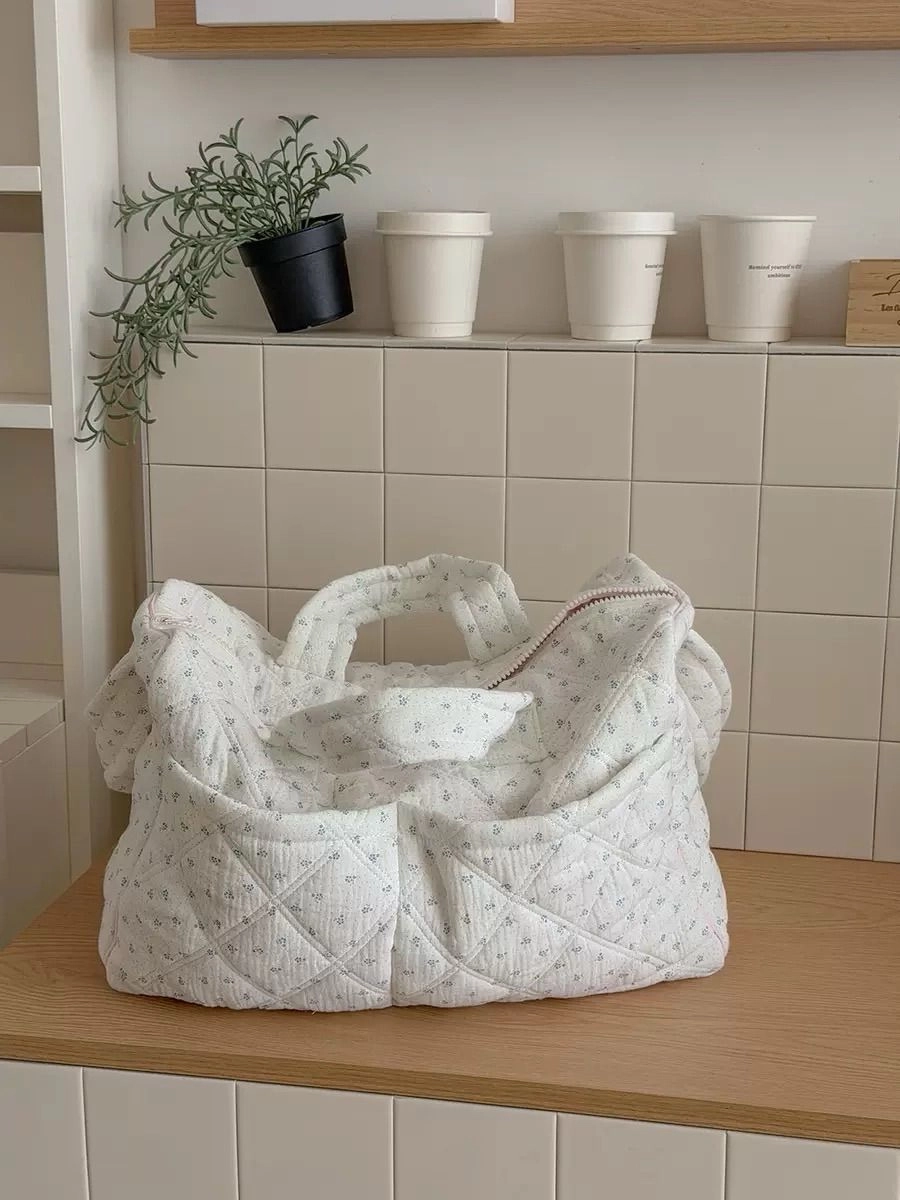 Quilted Duffle Diaper Bag 5